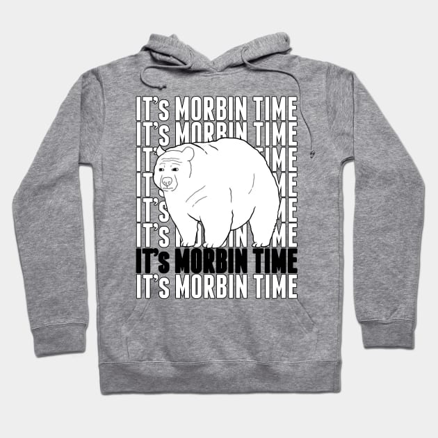 It's Morbin Time Hoodie by thouless_art